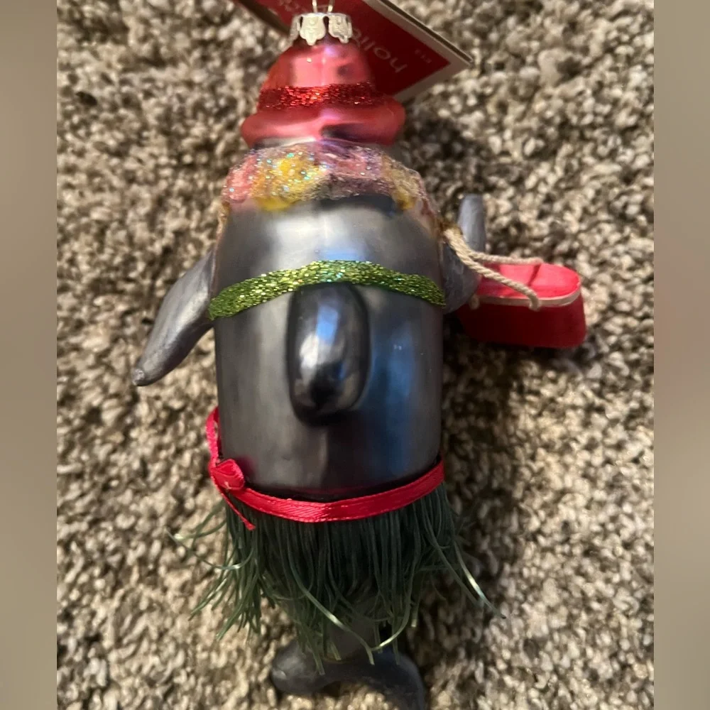 Target Glass Tropical Shark Ornament